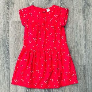 NEW Gap Girls Floral Short Sleeve Dress 5t